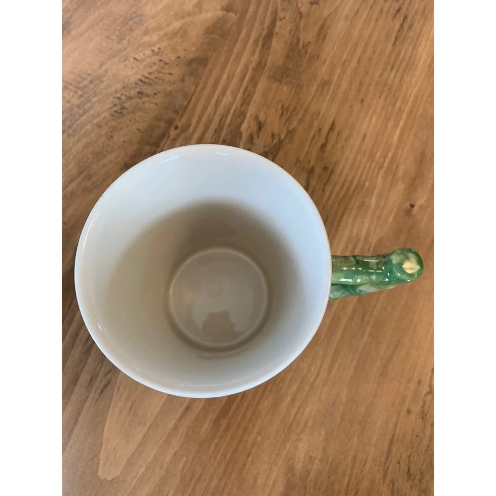 Panda Mug Stoneware Pier 1 Imports Hand Painted - Deadstock Rare